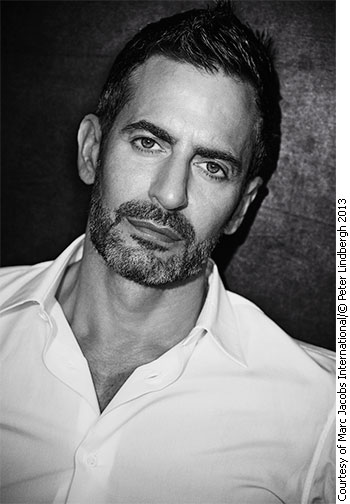 A headshot of designer Marc Jacobs.