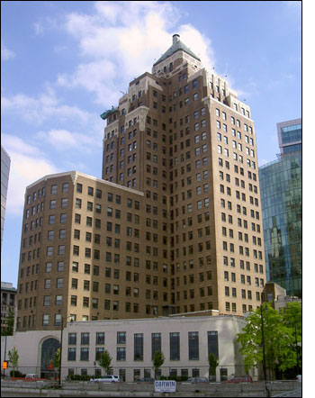 The Vancouver Marine Building is used as the Daily Planet in WB's Smallville