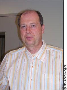 Dr. Hans Schleibinger lead researcher at the NRC