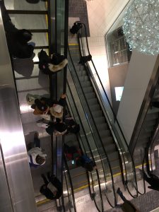 Shoppers in Ottawa's Rideau Centre