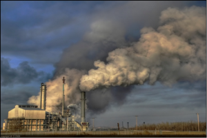 Air Pollution outside of Edmonton's Sherwood Park neighbourhood (Credit: Wolfgang Schlegl via flickr)